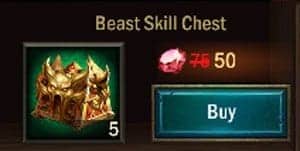 War and Order Beast Skill Chest