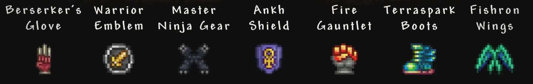 Terraria Best Accessories for Hardmode Pre Lunatic Cultist